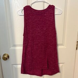 DSW Women's Maroon Sleeveless Muscle Tee